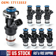 8X Fuel Injectors OEM 17113553 for 2001-2006 Chevrolet C3500HD Express 3500 8.1L picture
