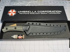 Umbrella Corporation Weapons Research Group Alpha Fighting Knife #20/100 picture