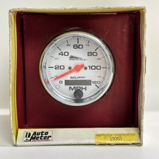 AutoMeter Pro-Cycle Vintage 12v 120 MPH Speedometer Gauge Model 19351 Harley NOS picture