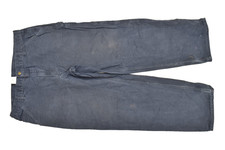 Carhartt B11 MDT Washed Duck Canvas Work Dungaree Pants Navy Blue 38x32 picture