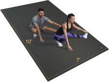 GXMMAT Extra Wide Large Exercise Mat 12'X7'/10'X7/8'X7(7Mm) picture