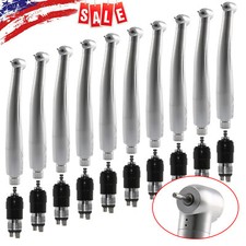 USA Yabang Dental High Speed Handpiece + 4 Hole Quick Coupler Compatible NSK picture