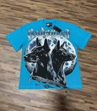 26/SS Mens NEW Godspeed Black big dog print Cotton Short sleeved T-shirt  picture