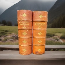 Billeder Af Nordens Flora Volumes 1 -2 Field Books Botanists First Editions 1907 picture