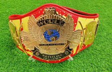 Hulk Hogan Hulkamania Signature Series Championship Replica Title Belt 4MM ZINC picture