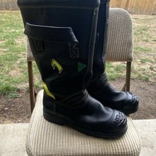 HAIX Fire Hunter Xtreme firefighting boots. Men’s 9.5 M, 501 1605. Made  Germany picture
