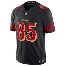 Men's 49ers #85 George Kittle Black Rivalries Jersey S-2XL New picture