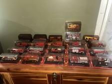 30 Del Prado Fire Engines/Trucks Most Sealed With Display Base picture