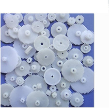 58PCS Small Gears Set Plastic Gears Module 0.5 for DC Motor DIY Model Toys RC Ca picture