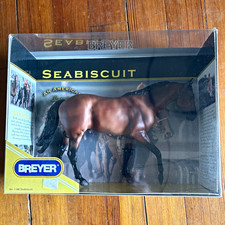 Breyer Traditional Series Seabiscuit Horse Model No. 1188, Plastic, In Box picture