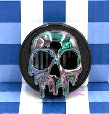 Bath & Body Works Dripping Skull Scentportable Visor Clip Car Fragrance Holder picture