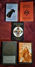 5 book Aleister Crowley lot Practice of Magical Diary Treasure House Images Law picture