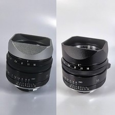 ‌ Metal Square Bayonet Lens Hood With Metal Cap for VOIGTLANDER NOKTON 35mm f1.5 picture