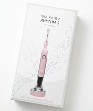 SOLADEY RHYTHM 3 Electric Solar Sonic Toothbrush Pink Teeth Dental Oral Care picture