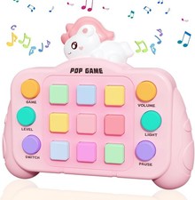 Fast Push Game, Pop Bubble Fidget Toy Quick Push Light Up Popping Game Toys picture
