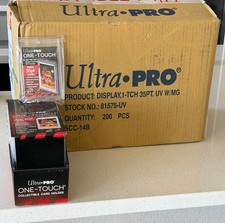 Ultra Pro 35PT ONE-TOUCH Magnetic Card Holder UV - 10 / 25 / 50 / 100 Pack picture