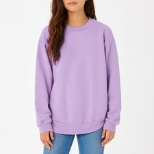 Discount Divas Lavender Sweatshirt Size Small Cozy Pullover Top picture