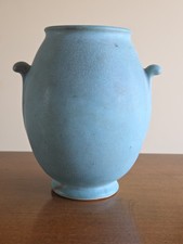 Arts & Crafts Matte Green Weller Art Pottery Vase 1920s-30s 6
