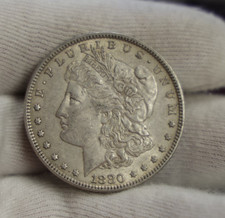 1878 7 TF   US Morgan Silver Dollar $1 XF (Cleaned,Rim Nick) picture