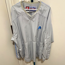 Nike NFL Detroit Lions Pullover Jacket Gray/Blue Officially Licensed picture