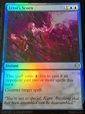 Ertai's Scorn FOIL , Dominaria United ,Near Mint ,MTG,FREE SHIPPING picture