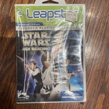 Vintage Retired (?) Sealed Star Wars Jedi reading Leap frog Leapster 2 Game  picture