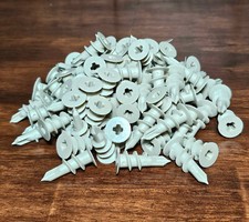 *BULK* 600x Self Drilling 60 Lbs Threaded Drywall Anchors For #8 Screws picture