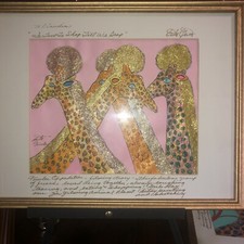 stunning One Of A Kind-original watercolor painting by Betsy Fowler. picture