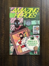 AMAZING HEROES #131 First Preview Of Venom 1987 picture