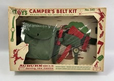 Vintage 1964 Auburn Rubber Camper's Belt Kit No. 545 Factory Sealed NOS picture