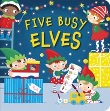 Five Busy Elves - Hardcover By Patricia Hegarty - VERY GOOD picture
