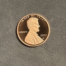 2022 S Lincoln Shield Cent PROOF from US proof mint set penny picture