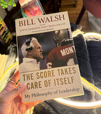 Bill Walsh The Score Takes Care of Itself Leadership Football HC 2009 1st Ed picture