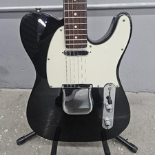 2004 Fender Squier Standard Series Telecaster Black 6 String Electric Guitar picture