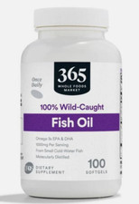 1/27 365 by Whole Foods Market, Oil Fish 1000 Mg, 100 Softgels picture
