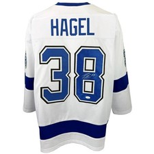 Brandon Hagel autographed signed jersey NHL Tampa Bay Lightning JSA COA picture