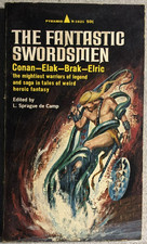 THE FANTASTIC SWORDSMEN Conan Brak Elak Elric HPL REH etc  (1967) Pyramid pb 1st picture