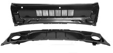 New 1965 - 1966 Mustang Cowl Air Vent Panel Grill at Hood  Upper and Lower Kit  picture