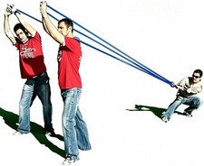 Water Balloons Launcher 500 Yard Toys 3 Person T Shirt Launcher Slingshot Water picture