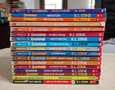 Goosebumps Books Lot of 17 R.L. Stine Vintage Mostly 1990s Paperbacks More Tales picture