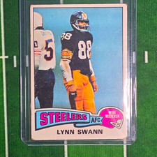 Topps 1975 Topps Lynn Swann Pittsburgh Steelers #282 RC Football Card picture