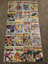 Iron Man #130-216, 218-318, 321-332. Marvel Comics January 1980 Huge Warmachine picture