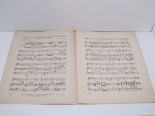 Henry Waterson 1925 The Vagabond King Waltz Huguette Music Sheets 1710-4 picture