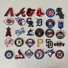 All MLB Team Logos Iron On Patches Wholesale Patches Lot of 30 picture