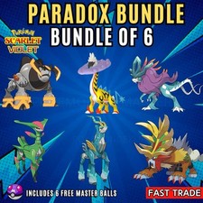BEST 6 PARADOX POKEMON BUNDLE ⭐️ 6IV, MAX EVS ⭐️ Pokemon Scarlet & Violet picture