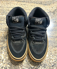 VANS Half Cab Black Skateboarding Shoes Men's US 9 Medium (D, M) picture