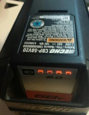 Tested working- ECHO CBP-58V20 GENUINE 58V 2.0AH LITHIUM-ION BATTERY PACK picture