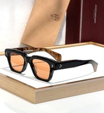 JACQUES MARIE MAGE FELLINI Black Frame Brown Lens Square Sunglasses 51-20-146 picture