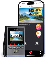 VIOFO Dash Cam Front A119 Mini 2, STARVIS 2 Sensor, 2K 60fps Car Dashcam picture