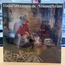 Hank Williams Jr. - Strong Stuff LP ~ 1983 Elektra ~ FACTORY SEALED picture